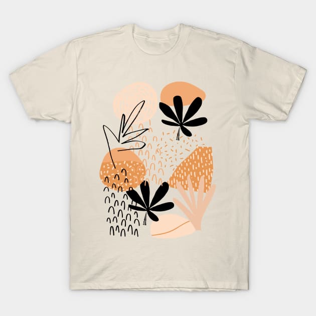 Dessert Flowers T-Shirt by nomenomequetequete